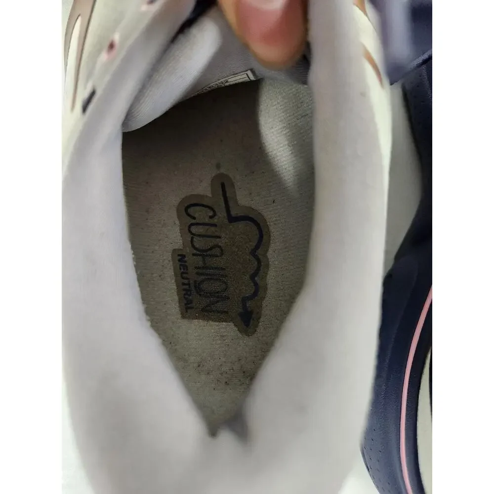 Brooks Women's Ghost 15 Neutral Running Shoes, Sz 8.5, Spa Blue/Neon Pink/Copper